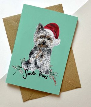 Max Made - Santa Paws Christmas Card - XMA28