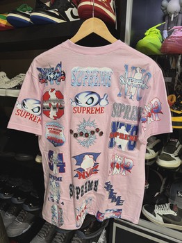 Supreme Flash Tee Light Pink size M • Brand New [4819] - photo 2