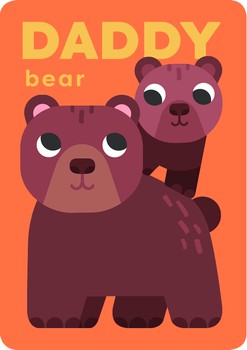The Art File - Daddy Bear Father'S Day Card - ZZF03A