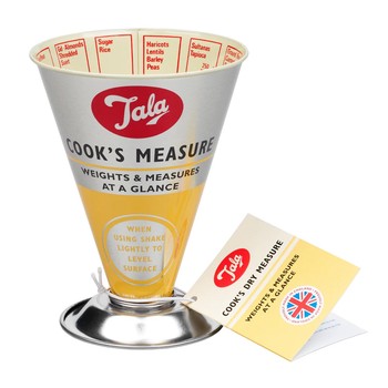1920'S COOK'S DRY MEASURE - YELLOW