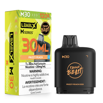 Level X Flavour Beast M30 120K Pod - Frizzy Peach Iced