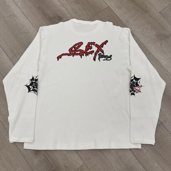 Matty Boy Anti Promo Sex Record Waffle Thermal Long Sleeve Tee • Brand New [1089] - view 3