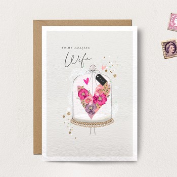 Stephanie Rose - Amazing Wife Card - (D)