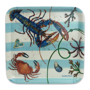 FRUITS OF THE SEA SQUARE TRAY
