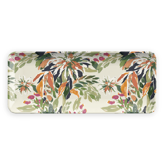 MEDITERRANEAN GARDEN MELAMINE SERVING TRAY