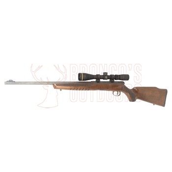 Savage B17 G Blued .17HMR Wood + Leupold VX-Freedom 3-9x40(1 Inch) CDS Tri Moa