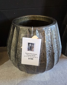 Tuscan Aluminum Planter Small