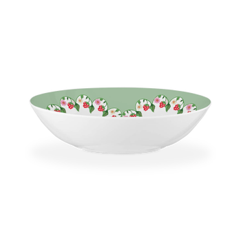 CATH KIDSTON STRAWBERRY MELAMINE SALAD BOWL