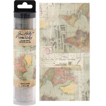 tim holtz collage paper rolls