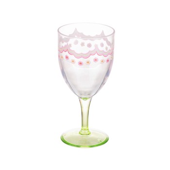 CATH KIDSTON STRAWBERRY ACRYLIC WINE GLASS