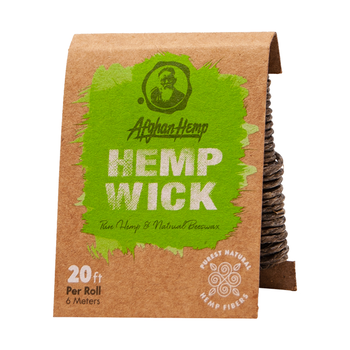 Afghan Hemp Hemp Wick / 20 ft