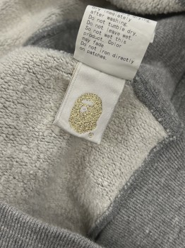 Bape ape hoodie gray • Pre-Owned [7637] - view 4