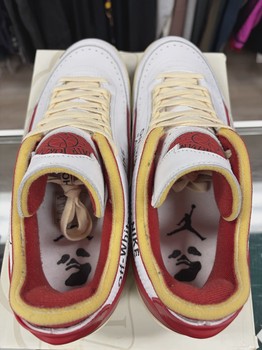 Air Jordan 2 Retro Low SP Off-White White Red • Pre-Owned [6589] - view 4