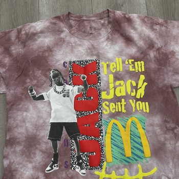 Travis Scott x McDonald's Jack Smile T-Shirt II • Pre-Owned [8401] - view 4