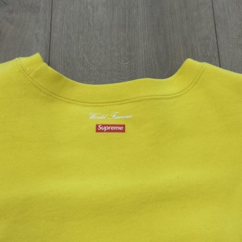 Supreme Aerial Crewneck Lemon • Pre-Owned [8867] - view 7