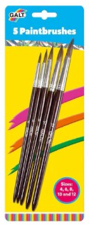 Galt - 5 Paintbushes - A3319H