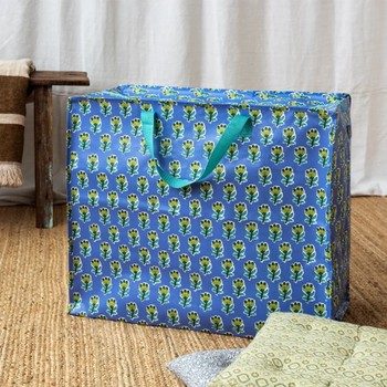 JUMBO STORAGE BAG - BLUE BINITA