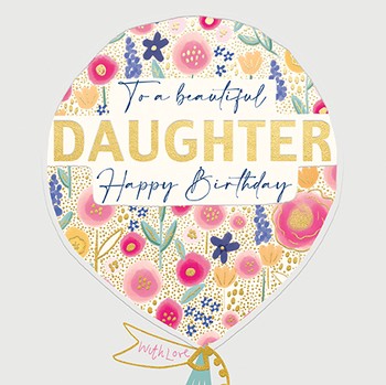 Ling Design - Beautiful Daughter Card