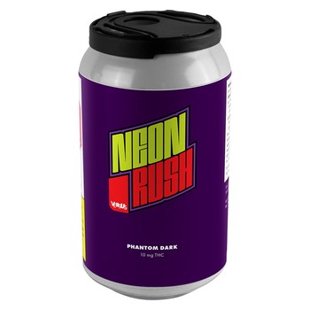 Neon Rush Phantom Dark Sparkling Beverage / 355mL / Sativa