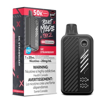Flavour Beast Mode Max 2 50k - Sic Strawberry Iced
