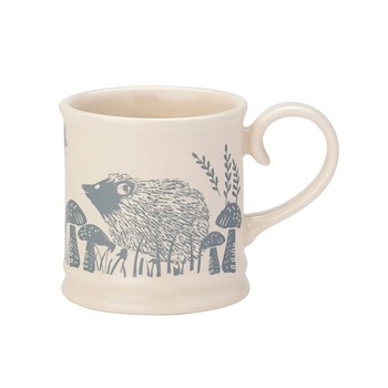 ARTISAN SMALL HEDGEHOG MUG - GREY