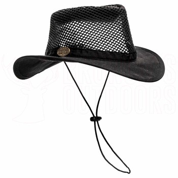 Selke Oilskin Mesh Hat 504 Black