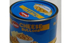 Munchee Cheese Buttons 215g (tin)