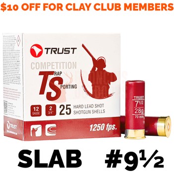 Trust Competition Trap Sporting Red 12g 2¾" 28g #9½ 1250fps