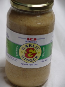 Ics Minced Garlic & Ginger 1kg