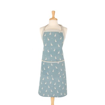 STARGAZING HARE COTTON APRON