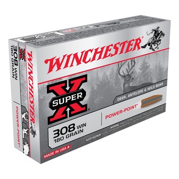 Winchester Super X .308 180gr Power Point