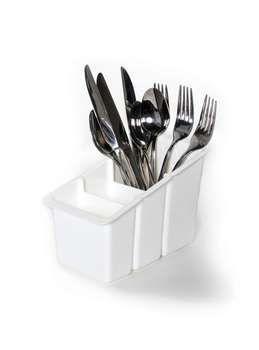 CUTLERY DRAINER - WHITE