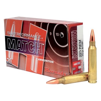 Hornady Superformance Match .223 75gr BTHP