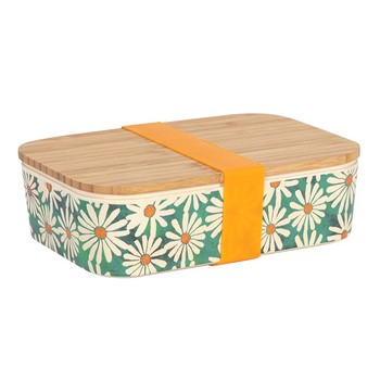 OOPS A DAISY BAMBOO LUNCH BOX