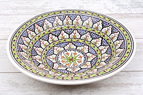 AZIS SHALLOW SERVING BOWL - 40CM