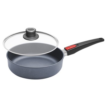 WOLL DIAMOND LITE SAUTE PAN WITH GLASS LID - 24CM
