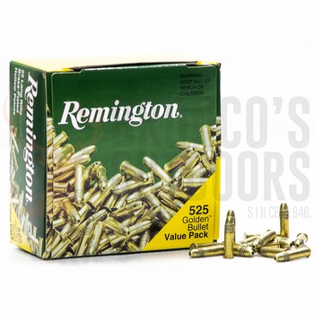 Remington .22LR HP Golden Bullet 525 Round Value Pack