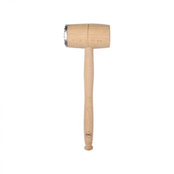 BEECH MEAT HAMMER - METAL END