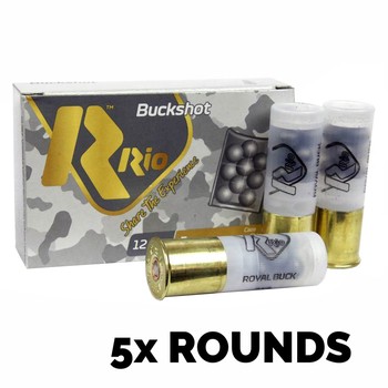 Rio Royal Buck Buckshot 27 Ball 12G 2¾" x5