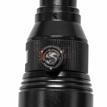 Bushgear BG-500Z 3 LED Zoomable Flashlight + 18650 Batteries + Charger + Remote Switch + Scope Mount