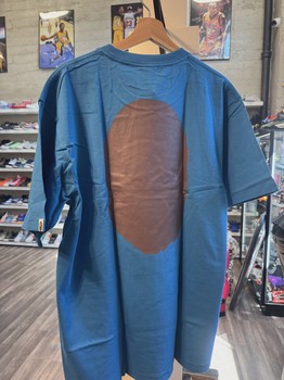 Bape Big Head Ape Tee Blue/Brown XXL • Brand New [8102] - view 2