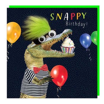 Tracks - LL100 - Fluff /Gogglie - HB - Snappy Birthday Crocodile - C3840