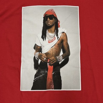 FW25 Supreme Playboi Carti Tee Red • Brand New [1722] - view 2