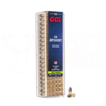 CCI CB Short .22LR 29gr