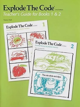 Explode the Code Teacher's Guide for Book 1&2