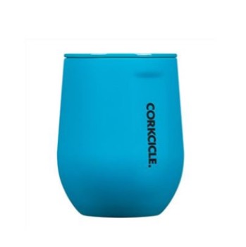 CORKCICLE STEMLESS TUMBLER - NEON BLUE
