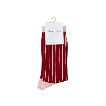 Luna Socks – Pink Stripes