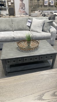 SADIE GREY COFFEE TABLE