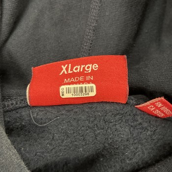Supreme S Logo Navy Hoodie - Pre-Owned - photo 4