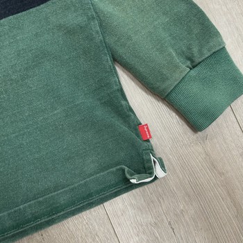 FW15 Supreme Blocked Striped Hooded Rugby • Pre-Owned [6878] - view 4